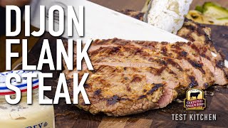 Dijon Flank Steak Recipe [upl. by Patterman579]