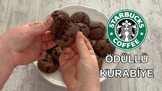 Kakaolu Starbucks Kurabiyesi Cookies Tarifi  Evde Starbucks Lezzeti 🍪💯 [upl. by Sennahoj]