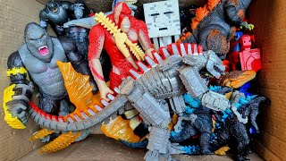 Hunting Found Transformers Godzilla Kingkong TRex Dragon Mosasaurus Megalodon Shark Robot [upl. by Nicky449]