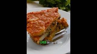 🍄 Uită de carne MUSACA cu ciuperci  rețeta de post bucatearomate retetedepost retetesimple [upl. by Thora]