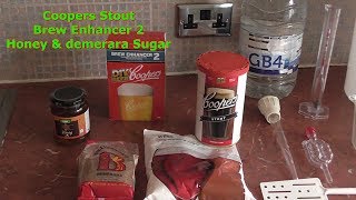 Coopers Stout Brewing Day Home Brew Beer Kit UK Part 10 [upl. by Eissat]