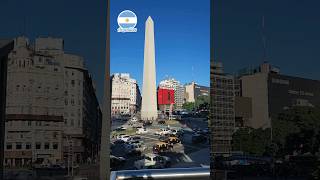 Obelisco 9 de Julio Buenos Aires argentina travel shorts [upl. by Haimaj904]