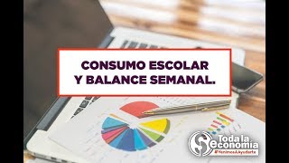 Consumo escolar y balance semanal [upl. by Barden]