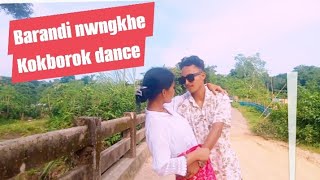 Barandi  new kokborok cover dance milan amp nasomti debbarma  hit song [upl. by Ahsienar916]