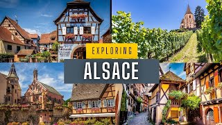 ALSACE TRAVEL GUIDE  3 MUST VISIT VILLAGES in Alsace Wine Route  Fairy Tale Towns [upl. by Coleen350]