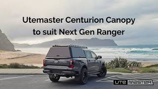 Ford Ranger Canopy  Suits 2022 Next Gen XL XLT XLS Raptor amp Sport [upl. by Eirrej]