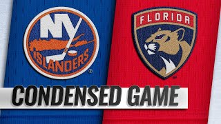 040419 Condensed Game Islanders  Panthers [upl. by Cartwell391]