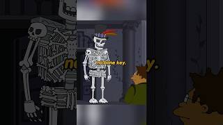 The skeleton guards the treasure💰🦴futurama series [upl. by Akihsat]