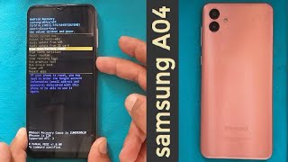 samsung A04 hard reset not working solution [upl. by Haldis]