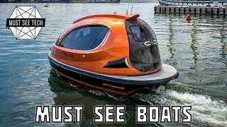 7 Awesome Watercraft and Mini Boats that YOU MUST SEE [upl. by Thury]