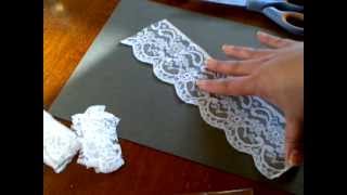 Wide Lace Flower Tutorial  WOC Wild Bunch [upl. by Anana]