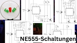 Verschiedene NE555 Schaltungen [upl. by Atekan]