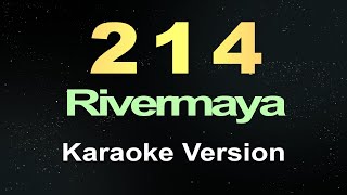 214  Rivermaya Karaoke [upl. by Rianon662]