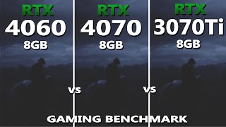 LAPTOP RTX 4060 vs 4070 vs 3070Ti Gaming Benchmark Test  1440P  Which one is Better [upl. by Nosam]