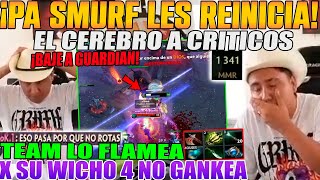 PA SMURF LE RE1NICIA EL CEREBRO TEAM FLAMEA A MACARIUS X NO PRESIONARLO CN SU WICHO 4 DOTA 2 [upl. by Erline]