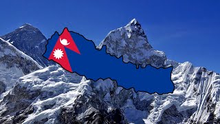 Nepal Flag Map [upl. by Lenroc]