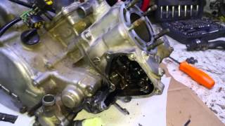 Honda CR125 Engine Reassembly [upl. by Ennaoj]