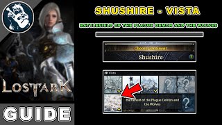 Battlefield of the Plague Demon and the Wolves Vista Location in Lost Ark  Shushire Locations Guide [upl. by Nosecyrb]