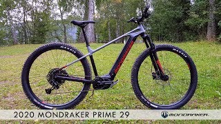 First ride 2020 Mondraker Prime 29  eMTB Videos [upl. by Asenev]