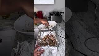 Baked chicken n fries dinner my way [upl. by Navonoj]