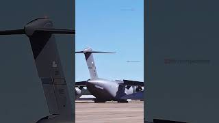 C17 Globemaster III launches and takes off usairforce [upl. by Eenahpets598]