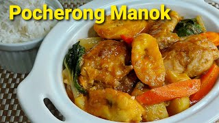 POCHERONG MANOK  SIMPLENG LUTO BY MALOU PaanomaglutongPocherongManok ChickenPochero [upl. by Avek]