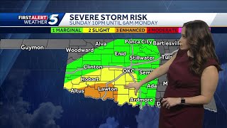 Flood advisories issued as storms track across Oklahoma [upl. by Ping]