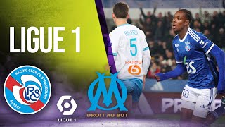 Strasbourg vs Marseille  LIGUE 1 HIGHLIGHTS  11252023  beIN SPORTS USA [upl. by Ardnajela]