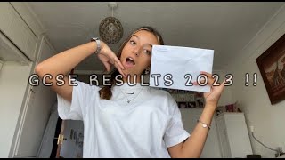 OPENING MY GCSE RESULTS 2023 [upl. by Nuahsak]