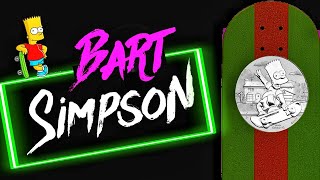 Bart Simpson 2020 Tuvalu Silver Coin [upl. by Gillian]