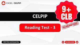 CELPIP Reading Practice Test With Answers  CELPIP Reading Mock Test [upl. by Nedroj610]