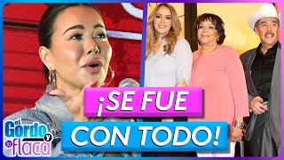 Chiquis Rivera arremete contra sus abuelos y tíos  El Gordo Y La Flaca [upl. by Gladdie327]