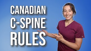 Canadian CSpine Rules [upl. by Aerahs]