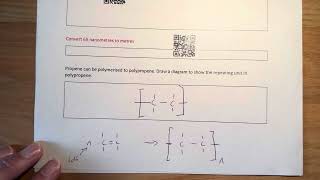 2024 Revision chemistry addition polymerisation draw a repeating unit of polypropene [upl. by Rehpinnej483]