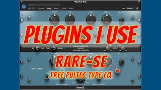 Plugins I Use  RareSE Pultec emulation with mid side capability [upl. by Lladnew]