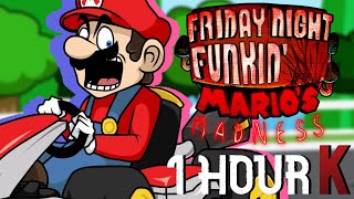 Race Traitors Remastered  Friday Night Funkin FULL SONG 1 HOUR [upl. by Lebbie]