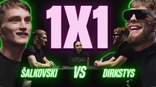 DIRKSTYS VS ŠALKOVSKI  1X1  SU GODA PROBLEMA [upl. by Athalla]