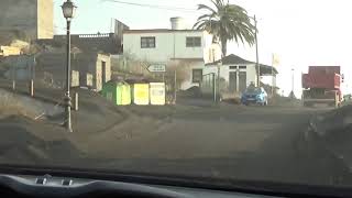 LAPILLI RAIN The sound of falling Lapilli from the La Palma Volcano Oct 27th 2021 [upl. by Okiam]