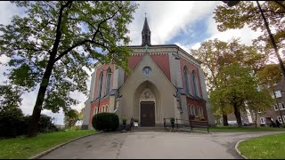 Exploring Ersta Kyrka in Stockholm Sweden  The Church Was Inaugurated in 1872 [upl. by Riana]