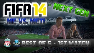 Fifa 14 Next Gen  Me vs Meti  Best of 5  Match 1   Facecam Reactions  by PatrickHDxGaming [upl. by Eatnhoj536]