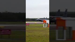 F15s fighter plane taking off [upl. by Emanuele]