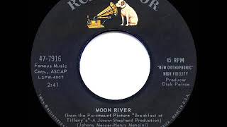 1961 HITS ARCHIVE Moon River  Henry Mancini [upl. by Aimahs]