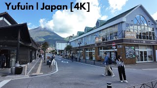 Yufuin Onsen Town Walking Tour 2024  Japan 4K [upl. by Grannie]