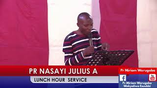 PR NASAYI JULIUS Live  Monday Morning Service  Wakyaliwo Esuubbi Miracle Church [upl. by Atinej]