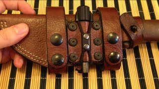 Hedgehog Leatherworks  Becker BK2 Leather Sheath by Hedgehog Leatherworks [upl. by Seavey]