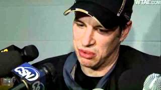 Sidney Crosby Reacts To Comments Made By Rangers Coach [upl. by Afatsuom]