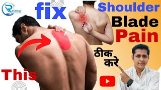 shoulder blade pain relief exercises in hindi shoulder blade pain exercise shoulderbladepain [upl. by Airuam]