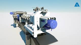 ANDRITZ Feed amp Biofuel  Extruder [upl. by Adyeren]