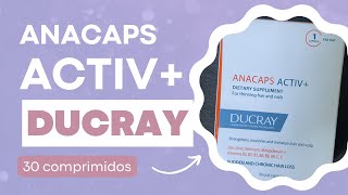 ANACAPS ACTIV Ducray Suplemento capilar [upl. by Roddie]