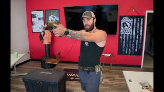 MARSOC Marine Shows Handgun Speed Reload JM Training Joe Malone [upl. by Suidaht661]